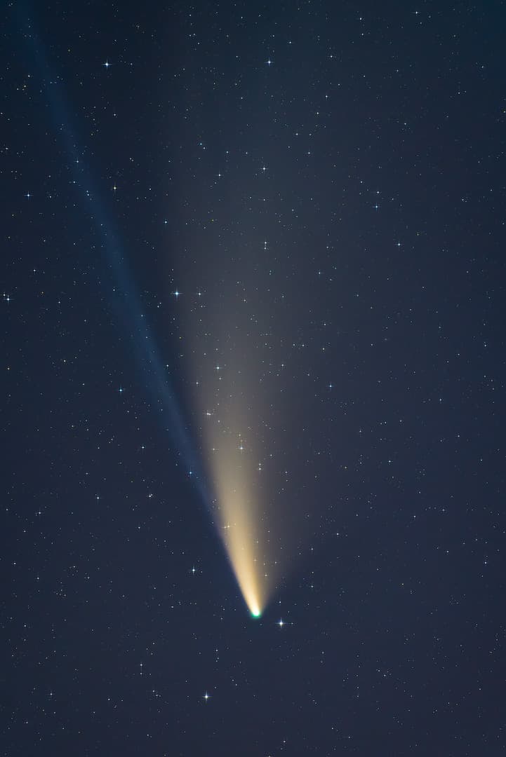 Comet Neowise – photo by Benjamin Weise