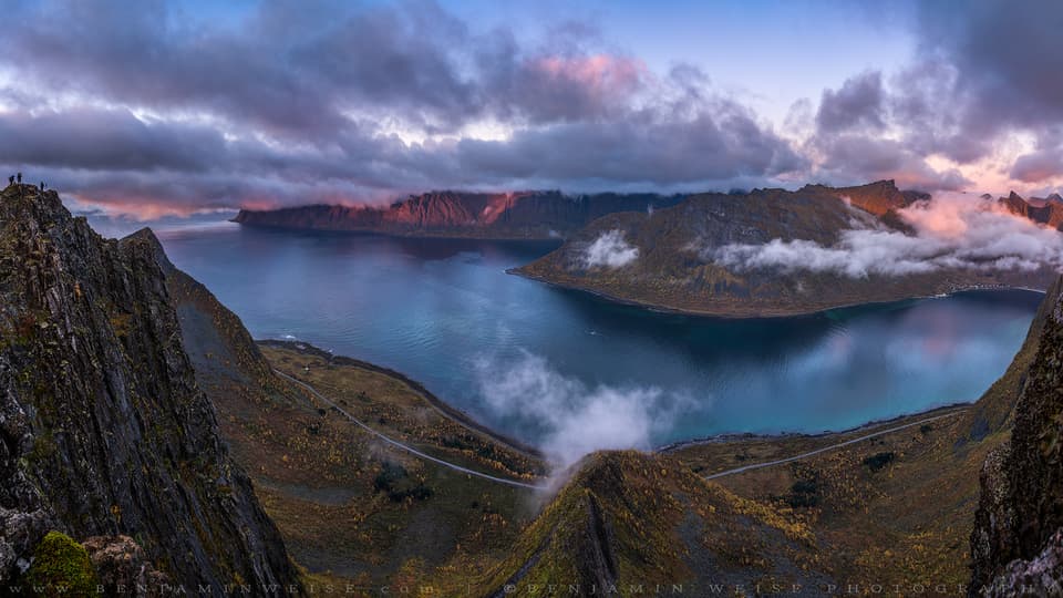 Steinfjord Panorama - Norway – photo by Benjamin Weise